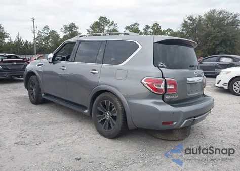 2020 Nissan Armada Platinum 4Wd z USA, uszkodzony, nr VIN JN8AY2NE3L9781453